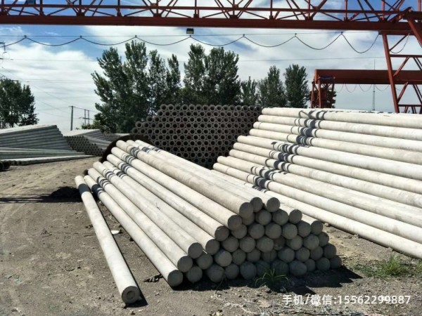 株洲190*10米非预应力水泥电线杆