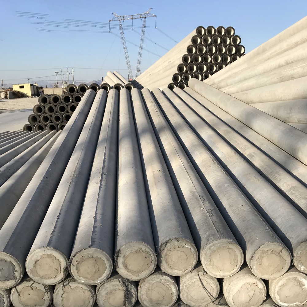 株洲190×18米非预应力水泥电线杆